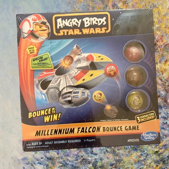 Angry Birds Star Wars Millennium Falcon Bounce Game - Picture 1 of 3